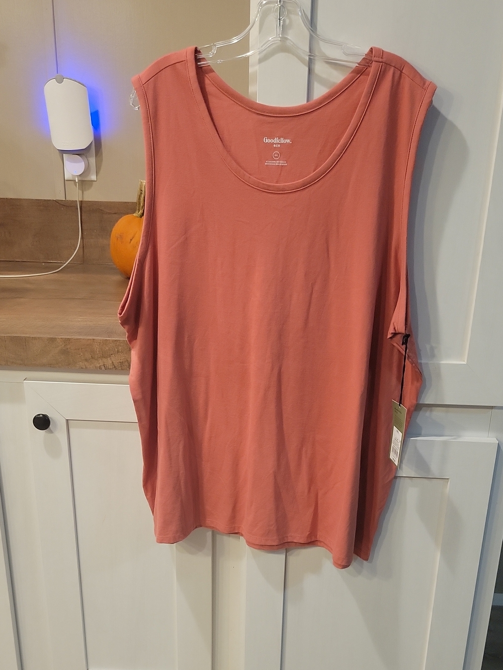 Goodfellow & Co Men's Rose Coral Scoop Neck Tank Top